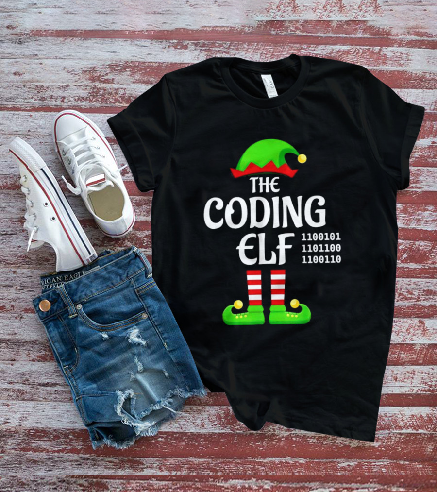 The Coding ELF 1100101 1101100 1101110 T-Shirt