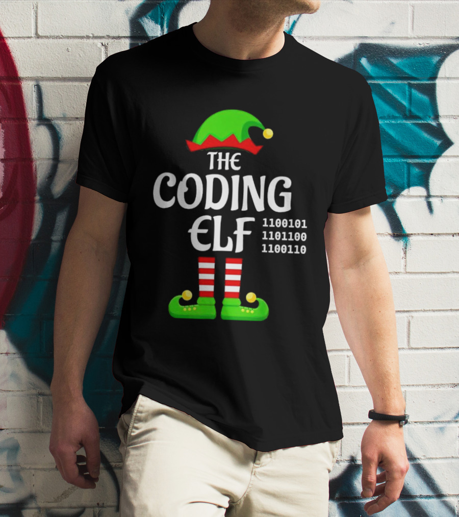 The Coding ELF 1100101 1101100 1101110 T-Shirt