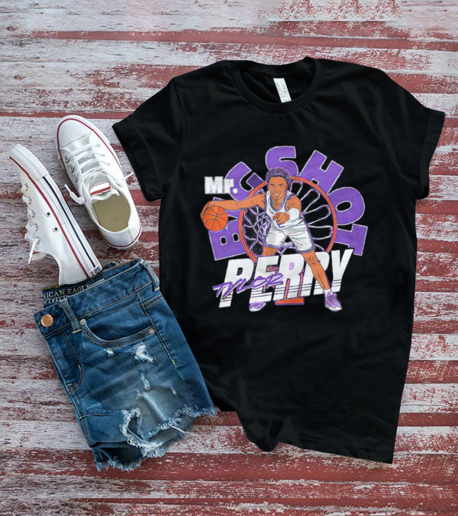 Mr. Big Shot Tylor Perry Basketball Player Signature T-Shirt