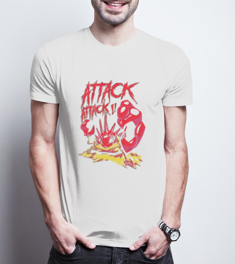 Attack Attack Crabhammer Clawburst Battle T-Shirt