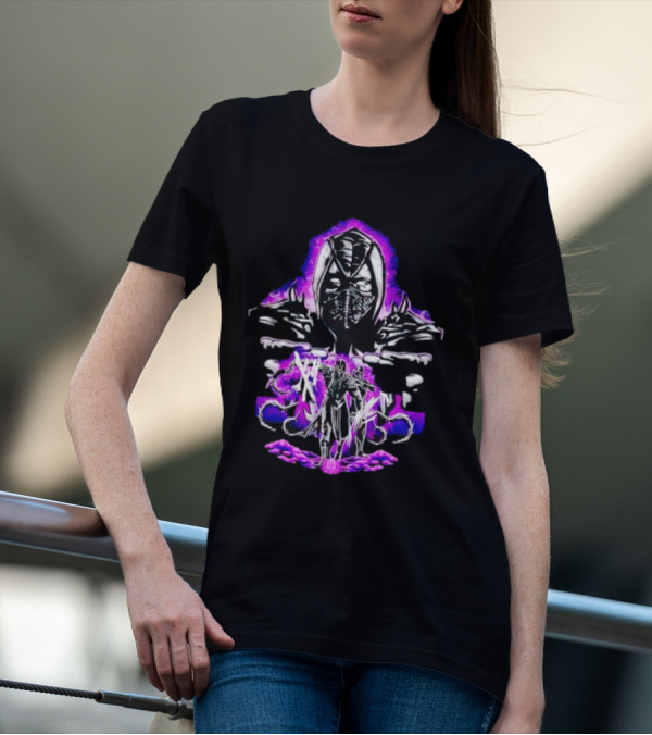 Noob Saibot's Shadow Assault With Purple Aura T-Shirt