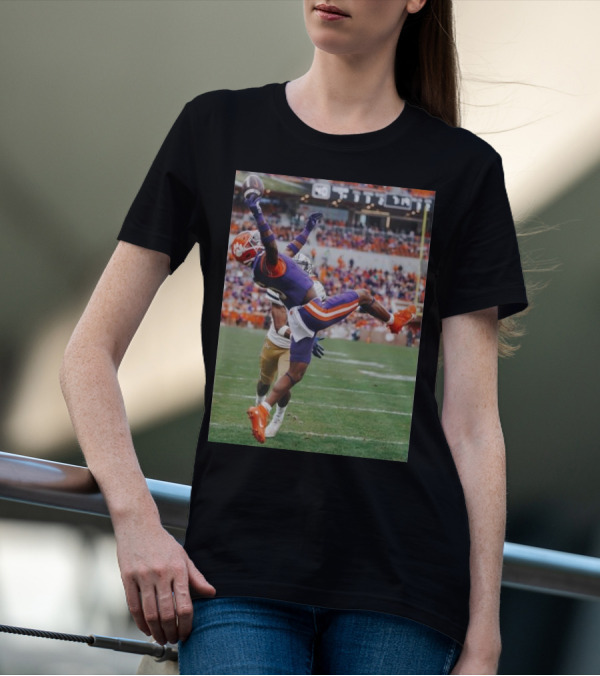 Clemson Tigers The Real Tyler Football Catch T-Shirt