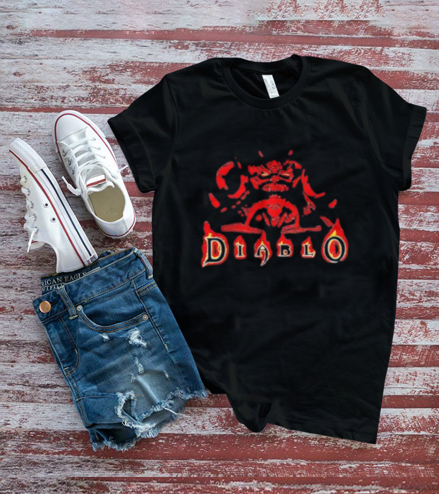 Diablo Better To Die Together Than Face Diablo Alone Red Demon T-Shirt
