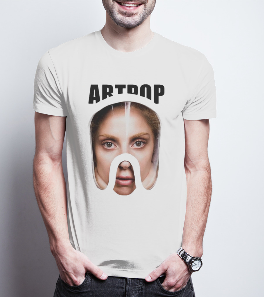 Lady Gaga Artpop Face Mask T-Shirt