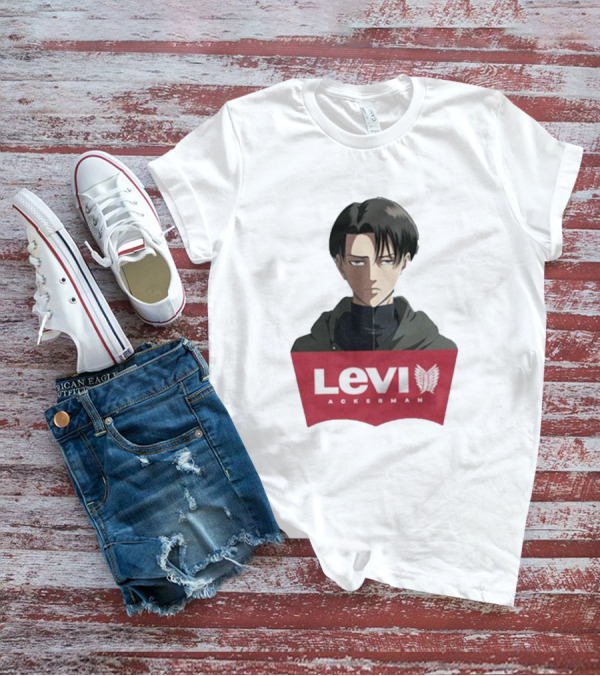 Levi Ackerman Anime Character Iconic T-Shirt