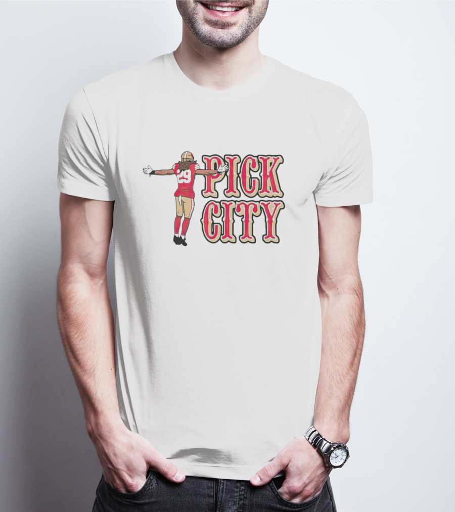 Talanoa Hufanga Pick City 49ers T-Shirt
