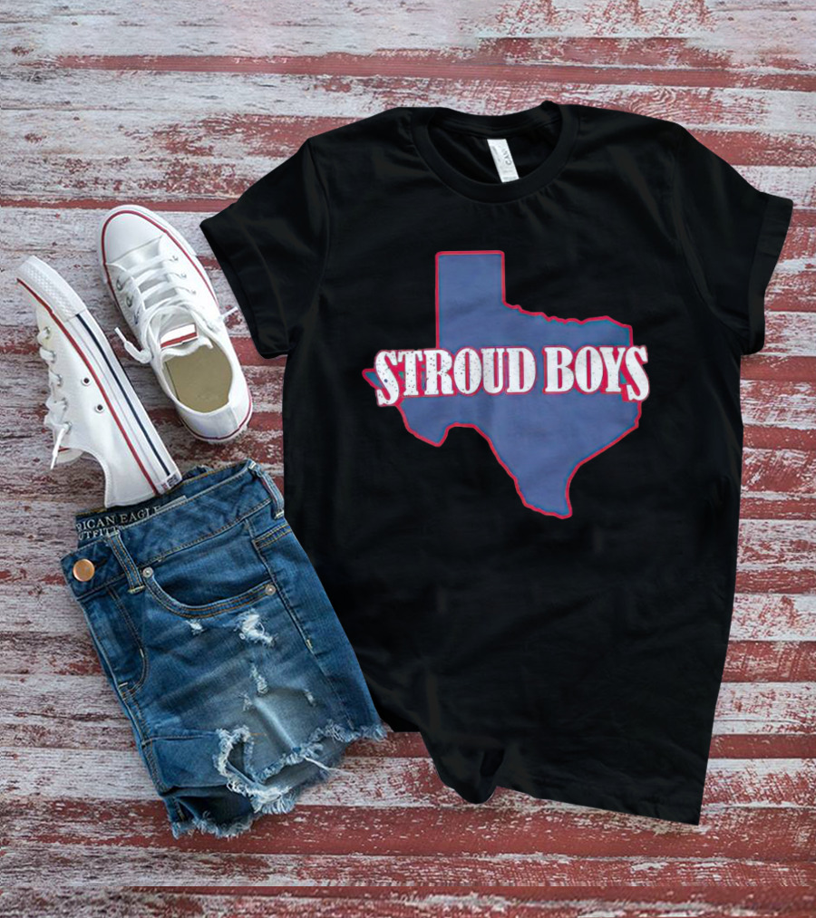 Texas Stroud Boys Texas Map T-Shirt