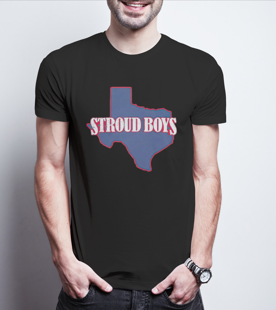 Texas Stroud Boys Texas Map T-Shirt