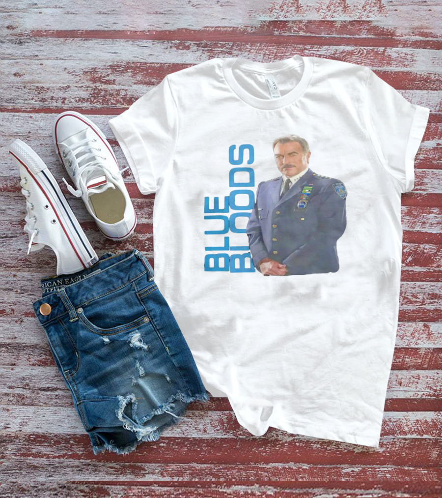 Blue Bloods Tom Selleck Commissioner Frank Reagan T-Shirt