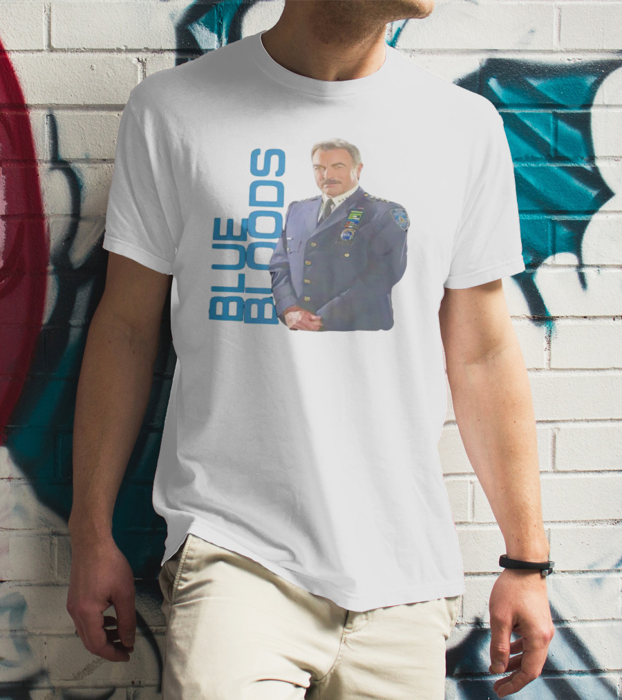 Blue Bloods Tom Selleck Commissioner Frank Reagan T-Shirt
