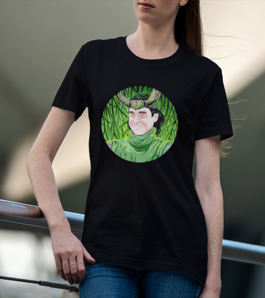 Breaking Bad Loki Crossover Horned Green Character T-Shirt