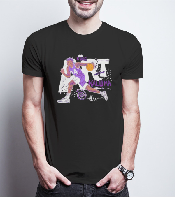 King Arthur Kaluma 14 Basketball Signature T-Shirt