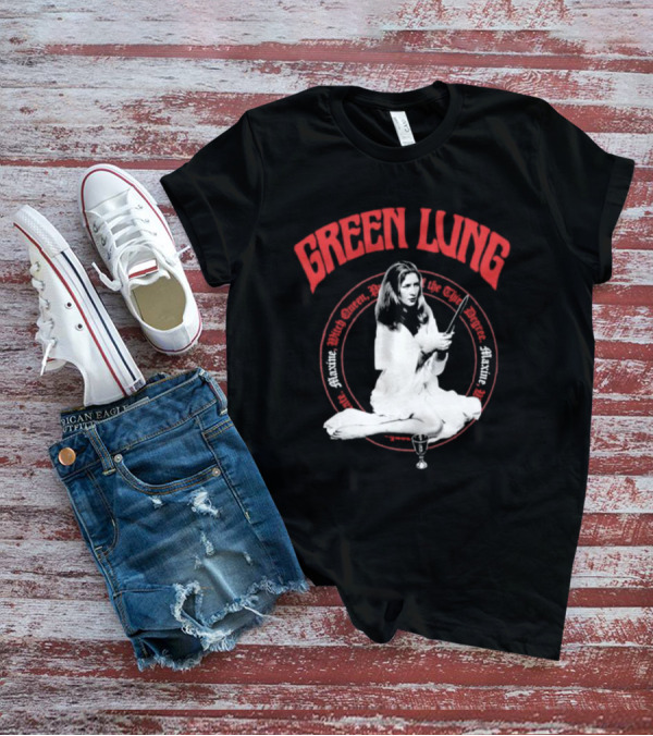 Green Lung Maxine Witch Queen Black Magic Ritual Iconic T-Shirt