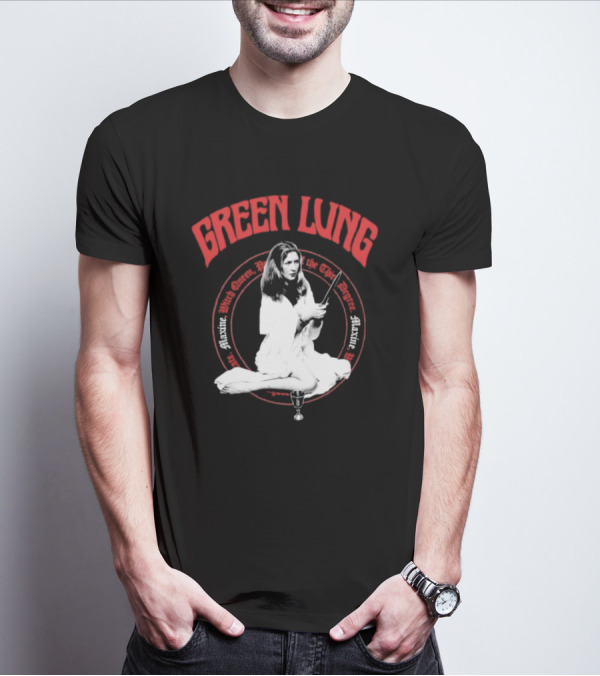 Green Lung Maxine Witch Queen Black Magic Ritual Iconic T-Shirt
