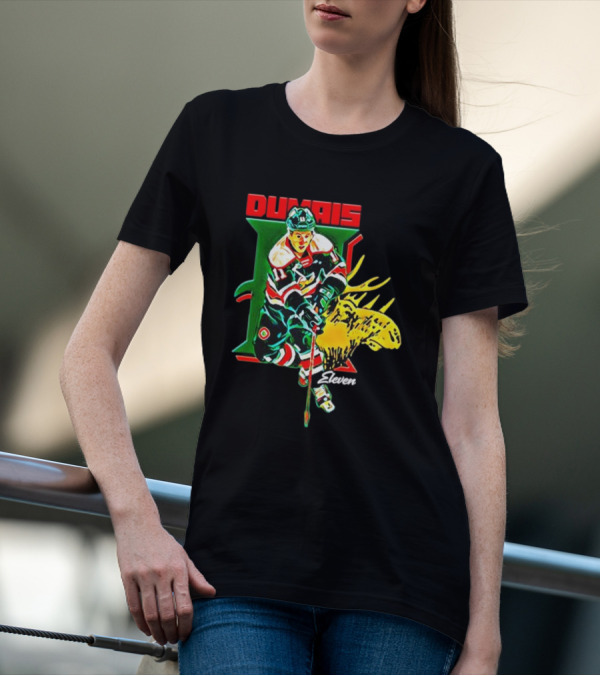 Dumais Eleven Halifax Mooseheads Hockey Player Image T-Shirt