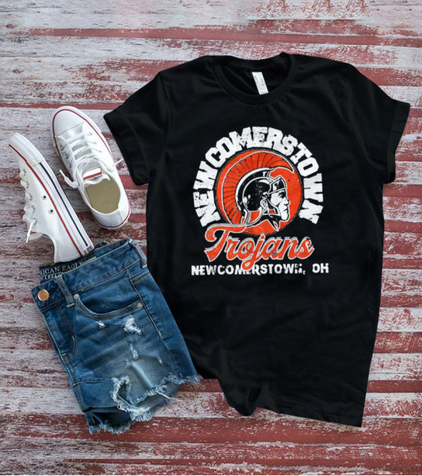 Newcomerstown Trojans Newcomerstown OH Helmet Emblem T-Shirt