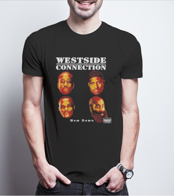 Westside Connection Bow Down Album Cover Featuring Faces T-Shirt