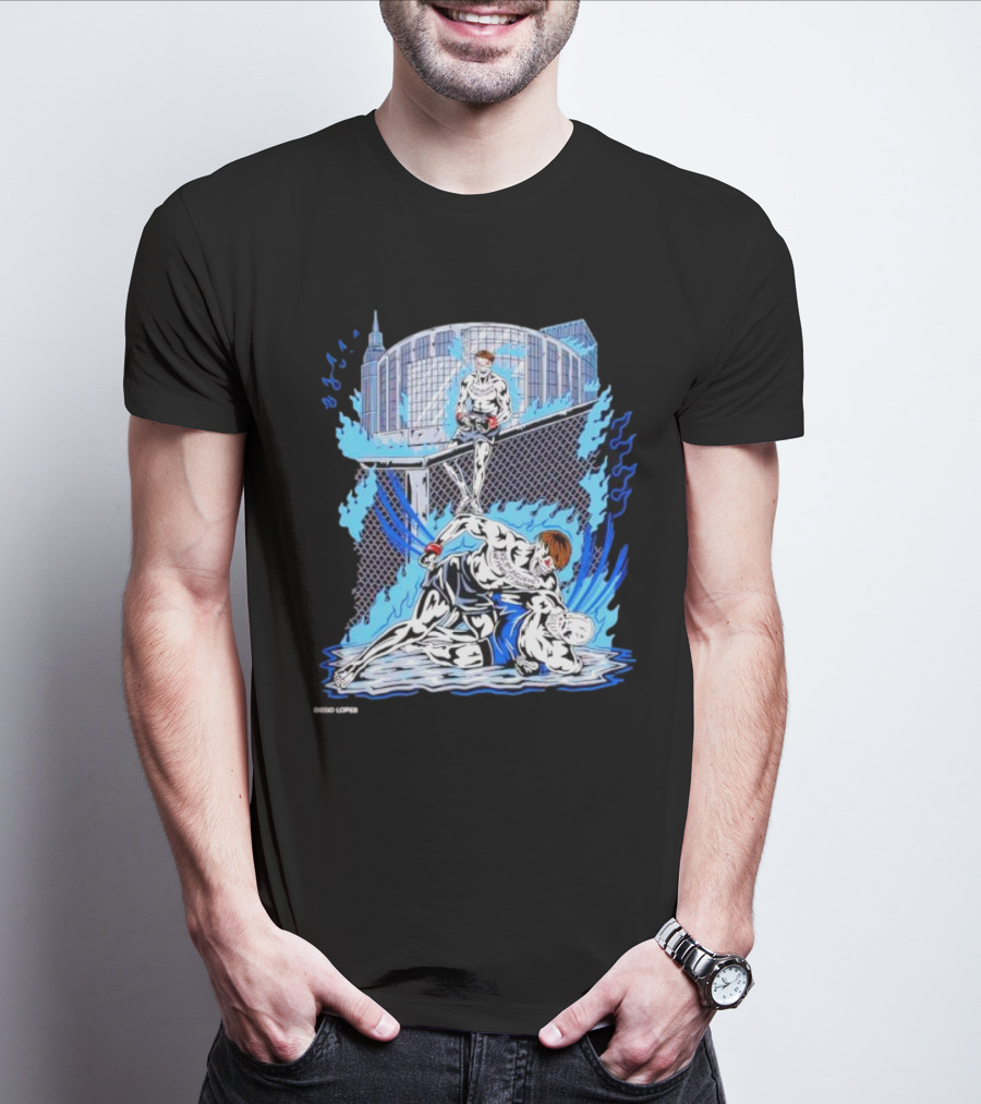 Diego Lopes Moments MMA Showdown Arena Spectacle T-Shirt