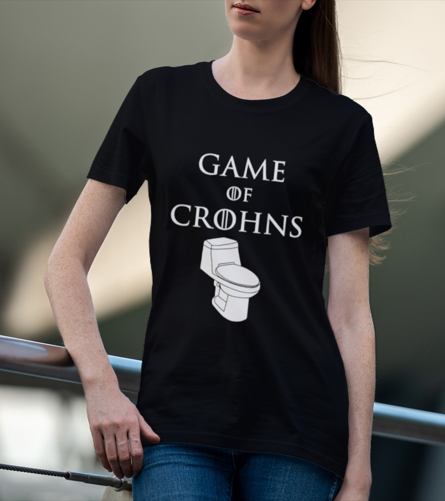 Game Of Crohns Toilet Throne T-Shirt