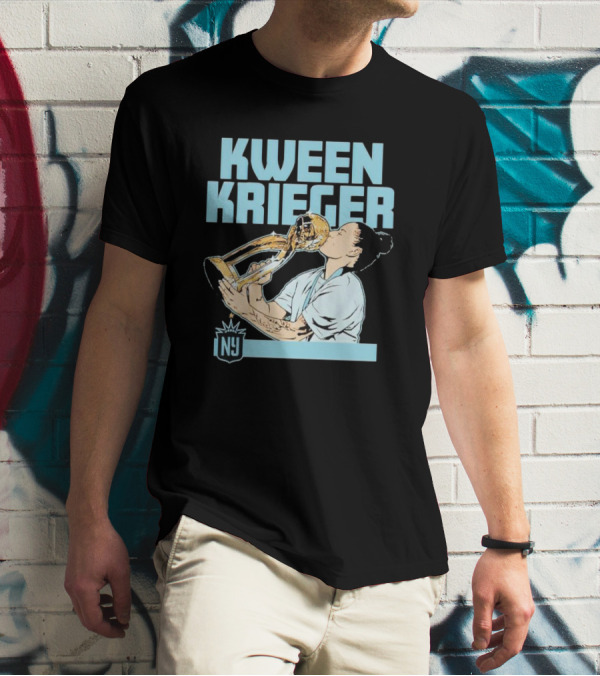 NY GOTHAM FC Kween Krieger Trophy Moment T-Shirt