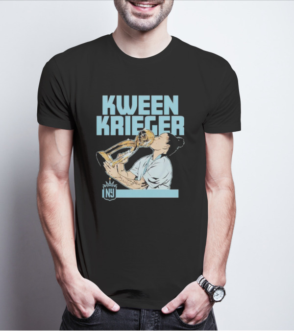 NY GOTHAM FC Kween Krieger Trophy Moment T-Shirt