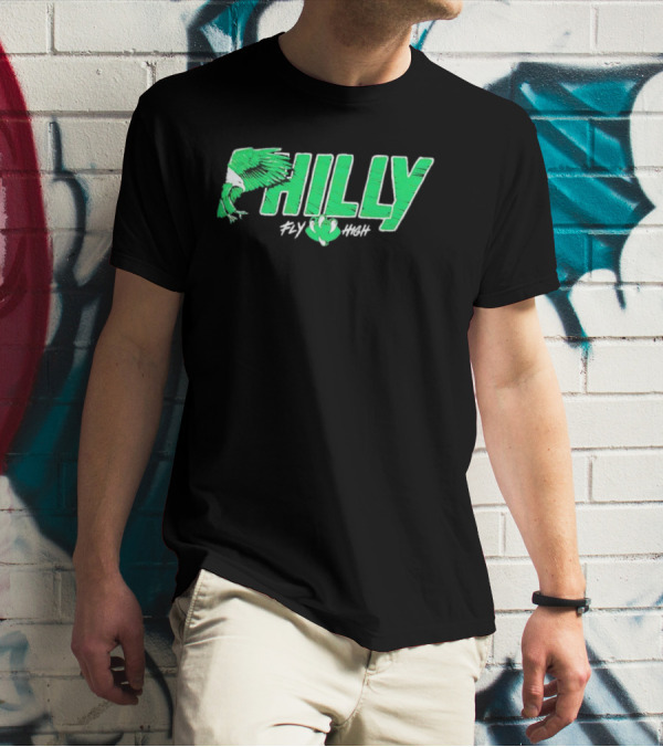 Philadelphia Eagles Philly Fly High Football T-Shirt