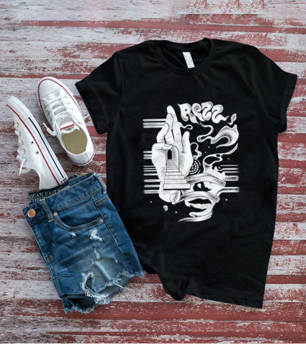 Rezz Perception Hand Staircase And Psychedelic Elements T-Shirt