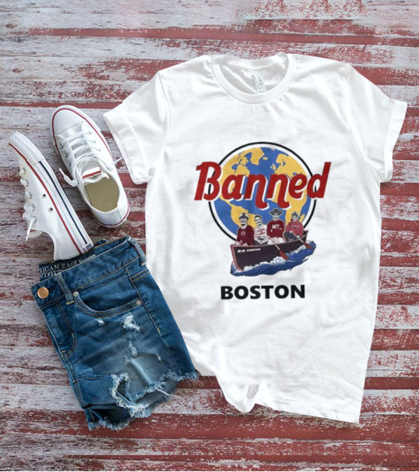Banned Boston World Traveler Silhouette Adventure T-Shirt