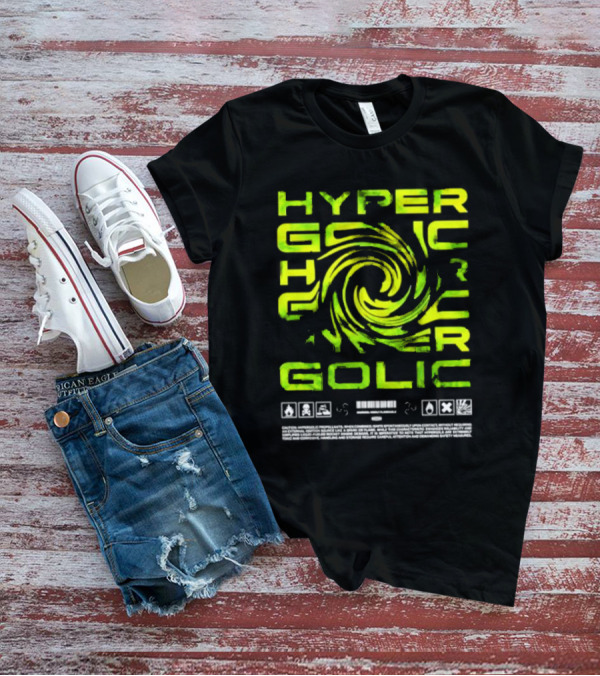 HYPERGOLIC SAFETY WARNING SYMBOLS SWIRL TEXT T-Shirt