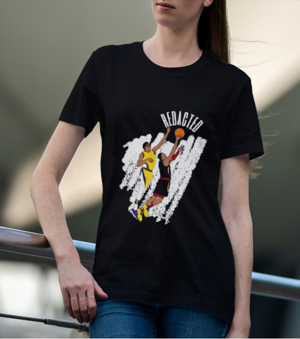 REDACTED Basketball Dunk T-Shirt