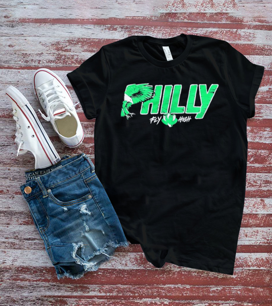 Philly Fly High Football Eagle T-Shirt