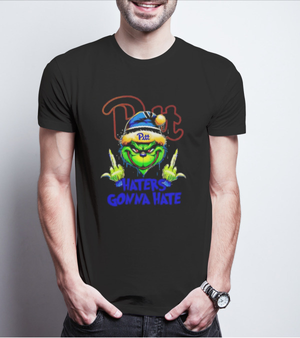 Pittsburgh Panthers Grinch Pitt Haters Gonna Hate T-Shirt