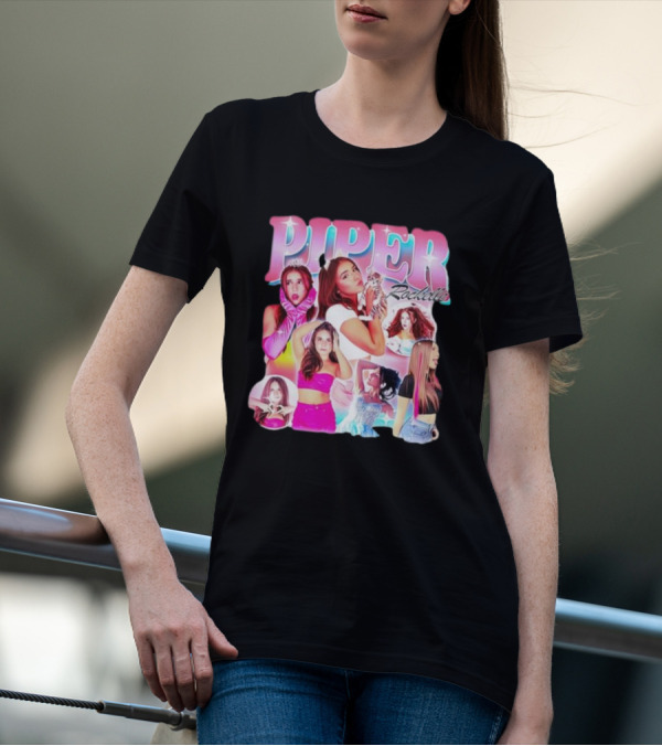 Piper Rockelle Glamorous Fashion Collage With Cat And Friends T-Shirt