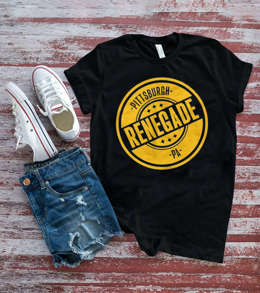 Pittsburgh Renegade PA Vintage Badge T-Shirt