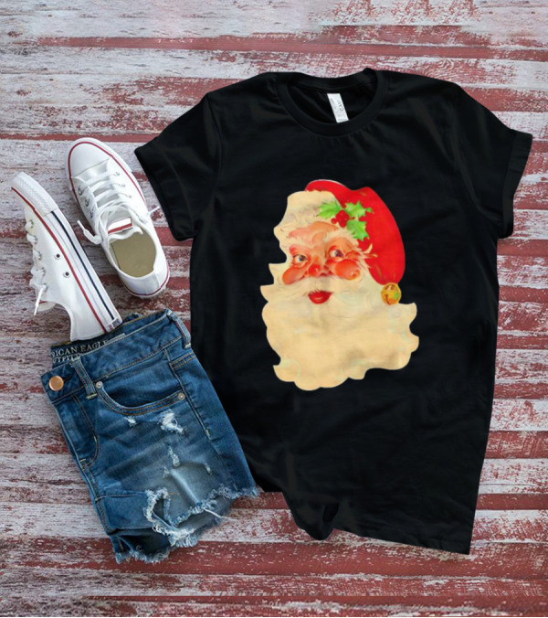 Santa Claus Vintage 1960s Christmas Nostalgia T-Shirt