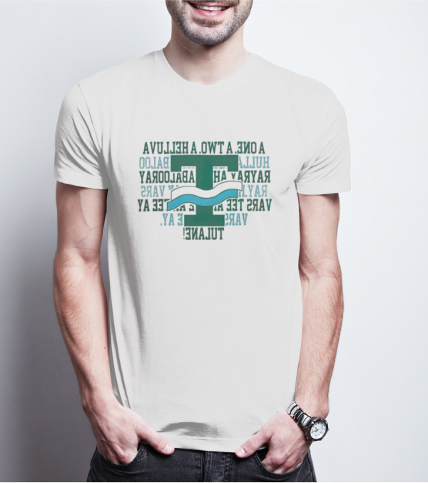 Tulane Green Wave Hullabaloo Homecoming Rally Varsity T-Shirt