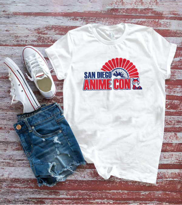 San Diego Anime Con Fan And Character T-Shirt