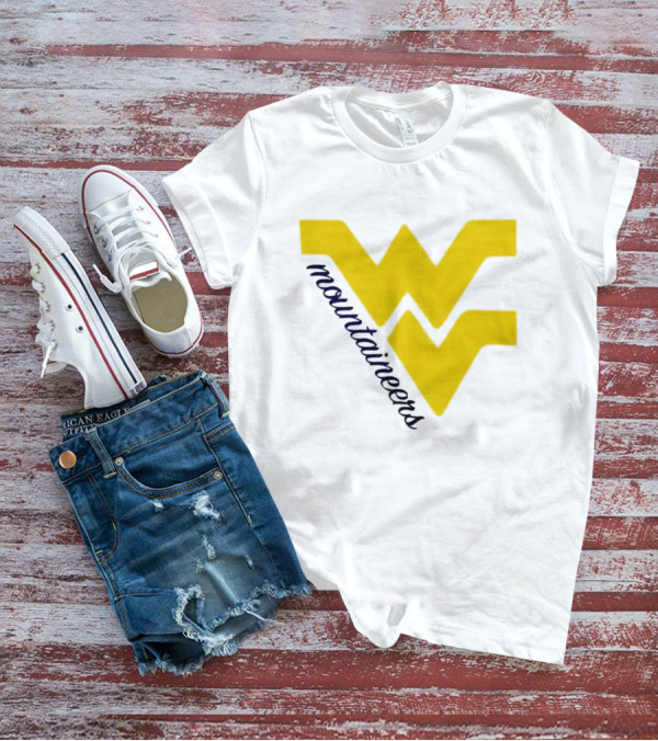 WVU Mountaineers Yellow WV T-Shirt