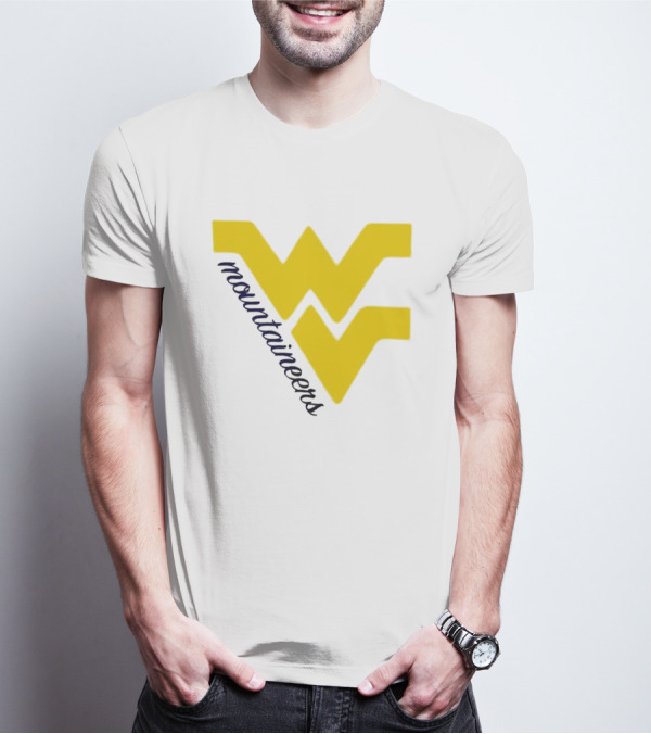 WVU Mountaineers Yellow WV T-Shirt