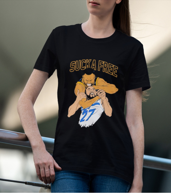 SUCKA FREE Dray Physical Play Basketball Meme T-Shirt