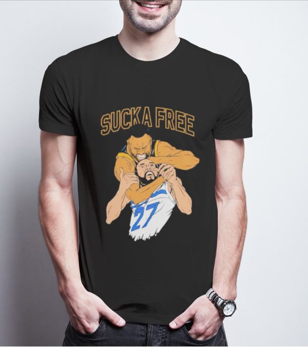 SUCKA FREE Dray Physical Play Basketball Meme T-Shirt