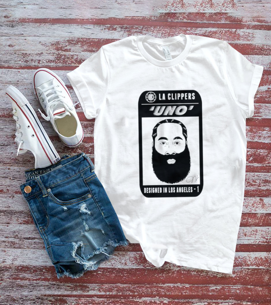 LA Clippers 'UNO' Designed In Los Angeles T-Shirt