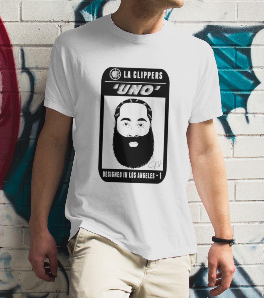 LA Clippers 'UNO' Designed In Los Angeles T-Shirt