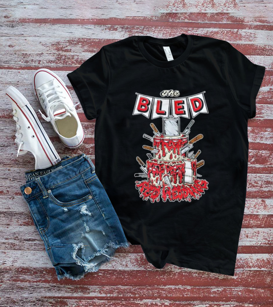 The Bled Red Wedding Bloody Knife Cake T-Shirt