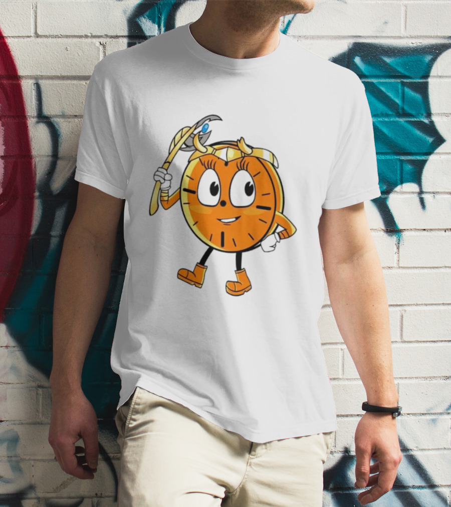 Time For Glorious Purpose Clock Character With Scepter T-Shirt