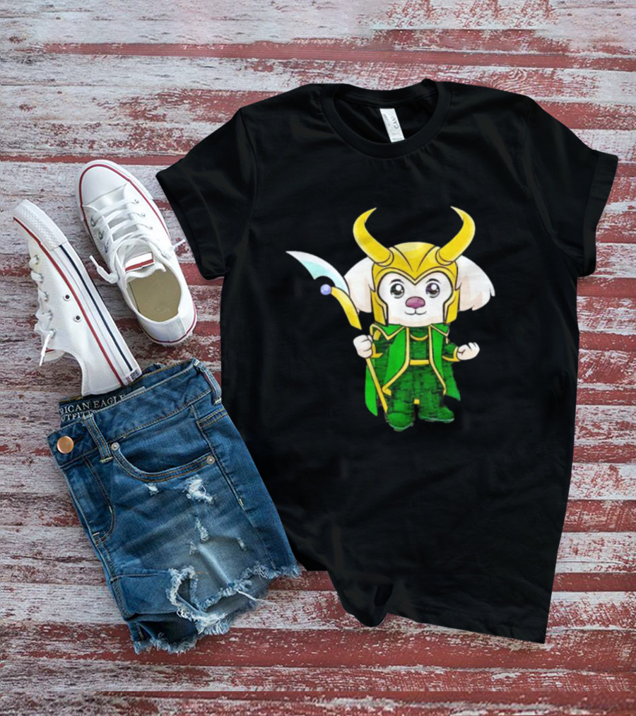Trickster God Doug Loki Dog Version T-Shirt