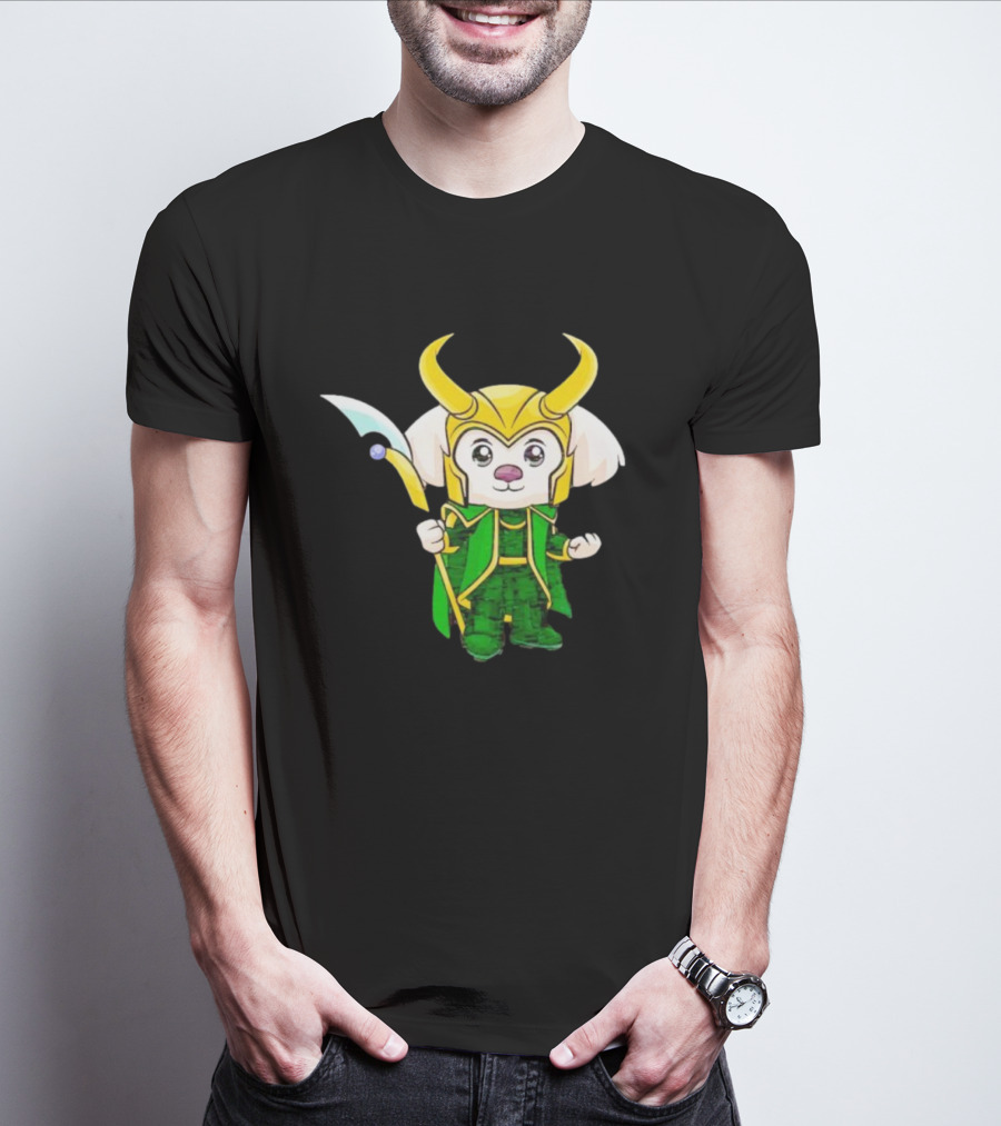 Trickster God Doug Loki Dog Version T-Shirt
