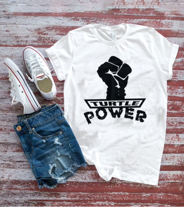 Turtle Power Fist Revolution Bold Iconic T-Shirt