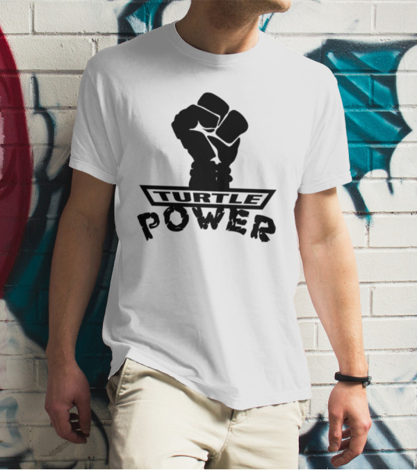 Turtle Power Fist Revolution Bold Iconic T-Shirt
