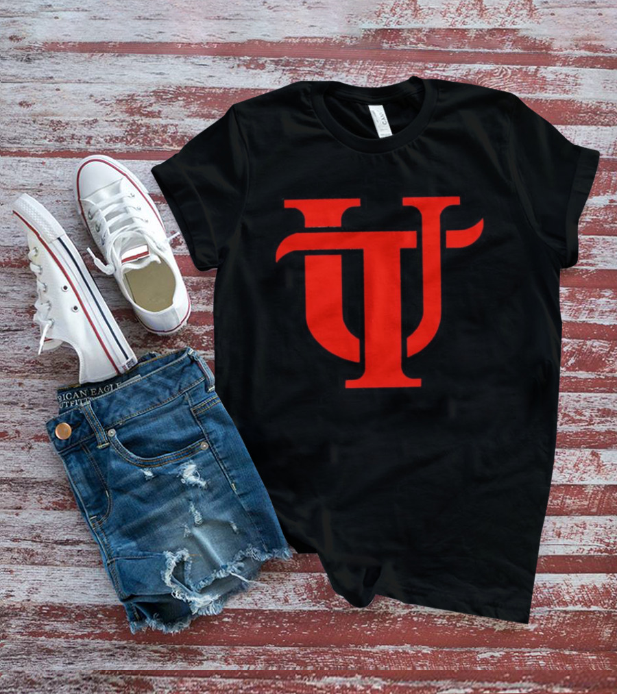 University Of Tampa UT Red Text T-Shirt